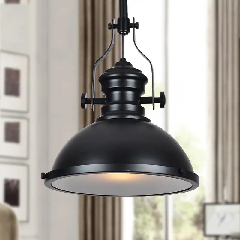 LED Retro Chandelier Living Room Lamp Black Bronze Chrome Iron Lamp Body Frosted Glass Cover E27 Bar Lighting Chandeliers
LED Retro Chandelier Living Room Lamp Black Bronze Chrome Iron Lamp Body Frosted Glass Cover E27 Bar Lighting Chandeliers