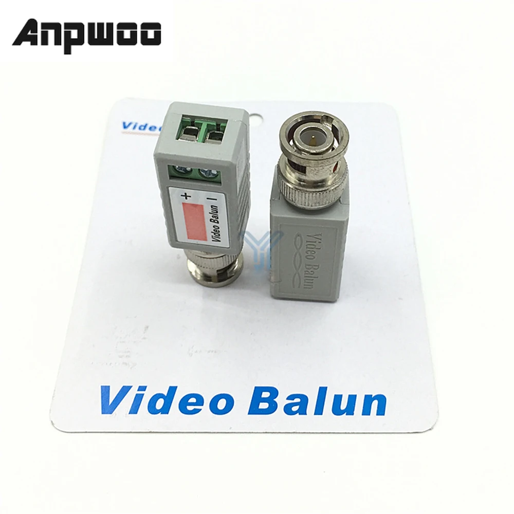 ANPWOO 1PCS Single 1 Channel Passive Video Transceiver BNC Connector Coaxial Adapter For Balun CCTV Camera DVR BNC UTP
ANPWOO 1PCS Single 1 Channel Passive Video Transceiver BNC Connector Coaxial Adapter For Balun CCTV Camera DVR BNC UTP