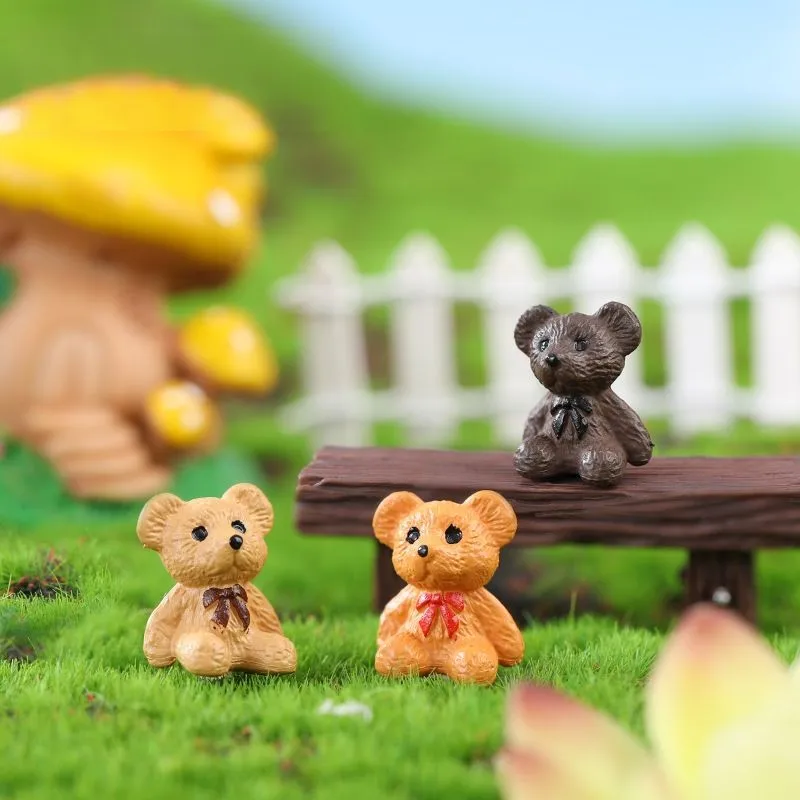 Miniature Landscape Ornament Cute Bear DIY Ornament Kawaii Accessories Gardening and Decoration Sculptures & Figurines Decors
Miniature Landscape Ornament Cute Bear DIY Ornament Kawaii Accessories Gardening and Decoration Sculptures & Figurines Decors