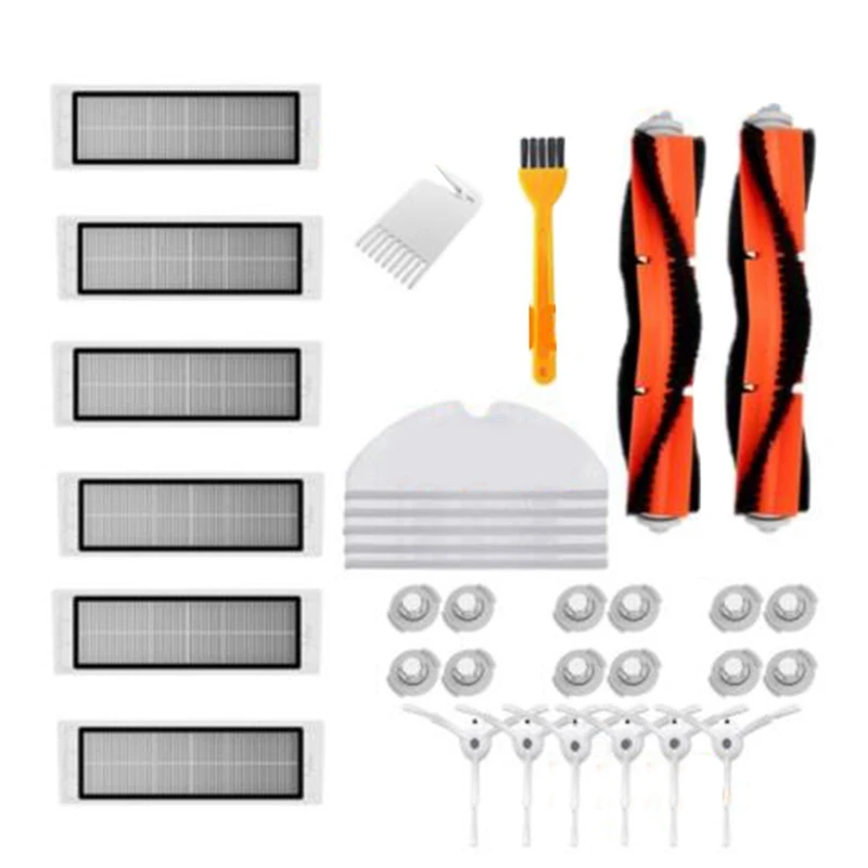 Side Brush Roll Brush Mop Colth HEPA Filter For Xiaomi Robot S50 S51 S55 S5 S6 Vacuum Cleaners Parts Accessories
Side Brush Roll Brush Mop Colth HEPA Filter For Xiaomi Robot S50 S51 S55 S5 S6 Vacuum Cleaners Parts Accessories