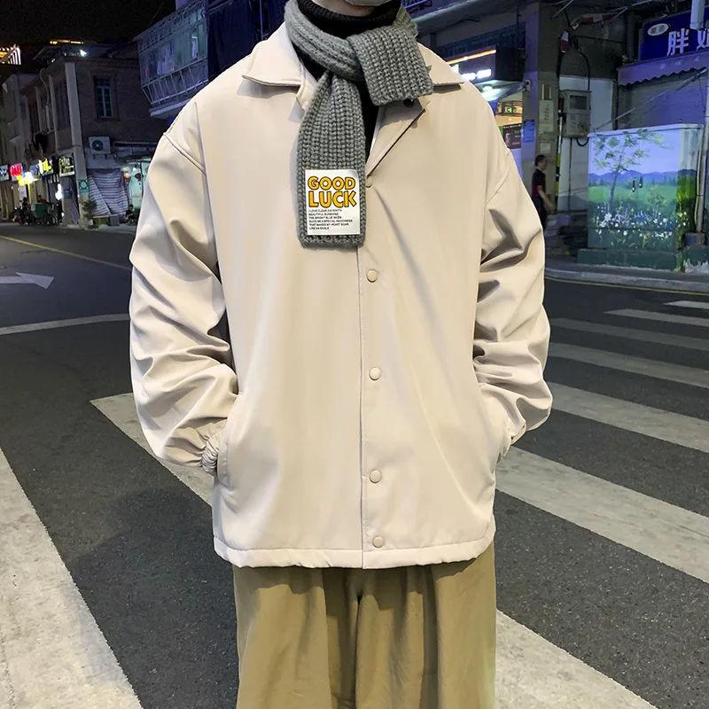 Tide Brand Windbreaker Jacket Male Japanese Fashion Young People Loose Hip-hop Pure Color Casual Coat Lightweight Jacket
Tide Brand Windbreaker Jacket Male Japanese Fashion Young People Loose Hip-hop Pure Color Casual Coat Lightweight Jacket