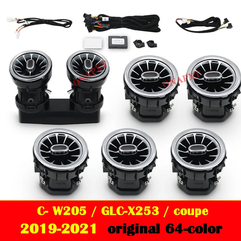 Светодиодный для Benz C/GLC Coupe W205 X253 C43 C63 C200 C180 Автомобильная декоративная лампа MB Сопло Вентиляционное отверстие 3D Твитер Динамик Окружающий свет
Светодиодный для Benz C/GLC Coupe W205 X253 C43 C63 C200 C180 Автомобильная декоративная лампа MB Сопло Вентиляционное отверстие 3D Твитер Динамик Окружающий свет