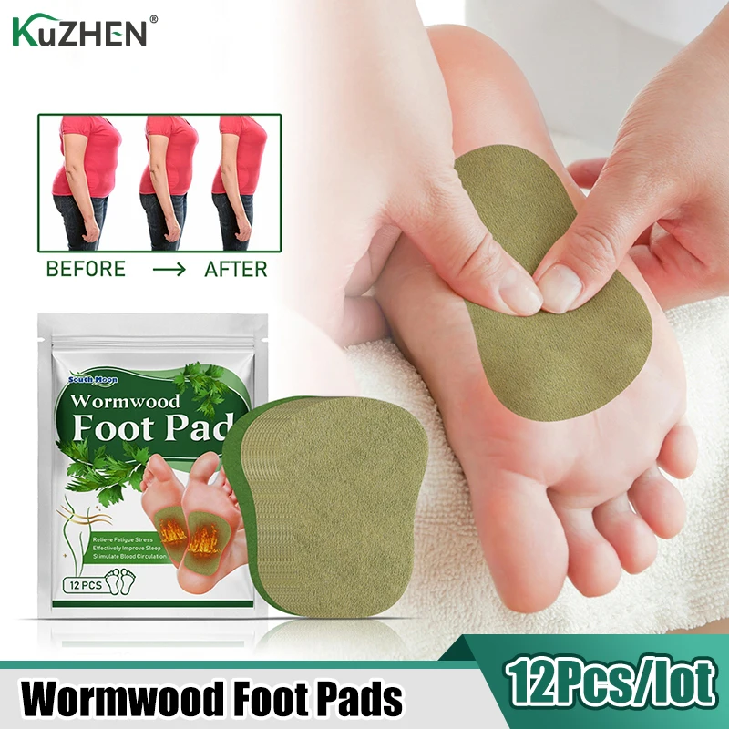 12Pcs Wormwood Foot Pads Detox Cleansing Toxins Relieves Stress And Fatigue Natural Cleansing Wormwood Foot Pads For Foot Care
12Pcs Wormwood Foot Pads Detox Cleansing Toxins Relieves Stress And Fatigue Natural Cleansing Wormwood Foot Pads For Foot Care