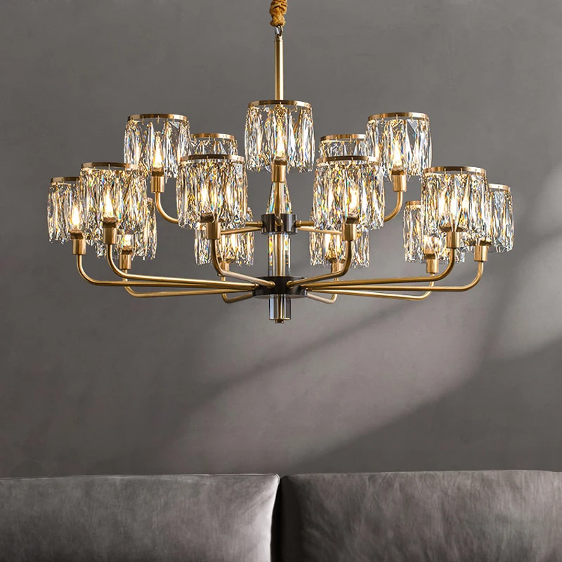 Crystal chandelier ceiling chandeliers for living room modern bedroom LED chandelier classical loft K9 Crystal lights for room
Crystal chandelier ceiling chandeliers for living room modern bedroom LED chandelier classical loft K9 Crystal lights for room