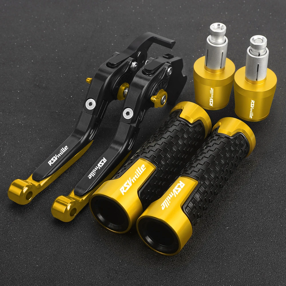 For APRILIA RSV MILLE 2004 2005 2006 2007 2008 Motorcycle Handlebar Hand Grips Ends Handle Brake Clutch Levers
For APRILIA RSV MILLE 2004 2005 2006 2007 2008 Motorcycle Handlebar Hand Grips Ends Handle Brake Clutch Levers