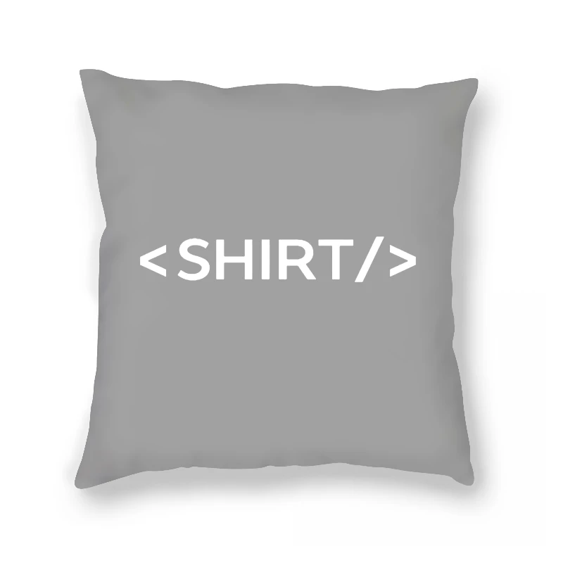 Чехол-Подушка унисекс, программатор, кодер, HTML-тег, Забавный минималистичный подарок
Чехол-Подушка унисекс, программатор, кодер, HTML-тег, Забавный минималистичный подарок