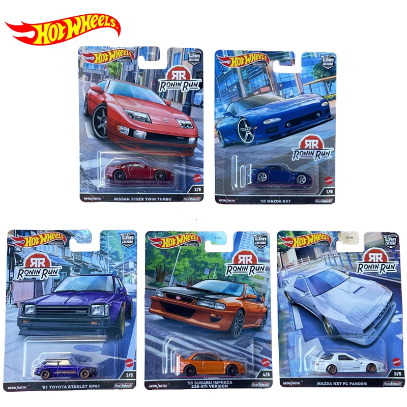 Оригинальный автомобиль Hot Wheels Premium Car Culture Roin Run литая под давлением 1:64 Автомобиль Mazda RX7 Nissan Twin Turbo детские игрушки для мальчиков подарок для детей
Оригинальный автомобиль Hot Wheels Premium Car Culture Roin Run литая под давлением 1:64 Автомобиль Mazda RX7 Nissan Twin Turbo детские игрушки для мальчиков подарок для детей