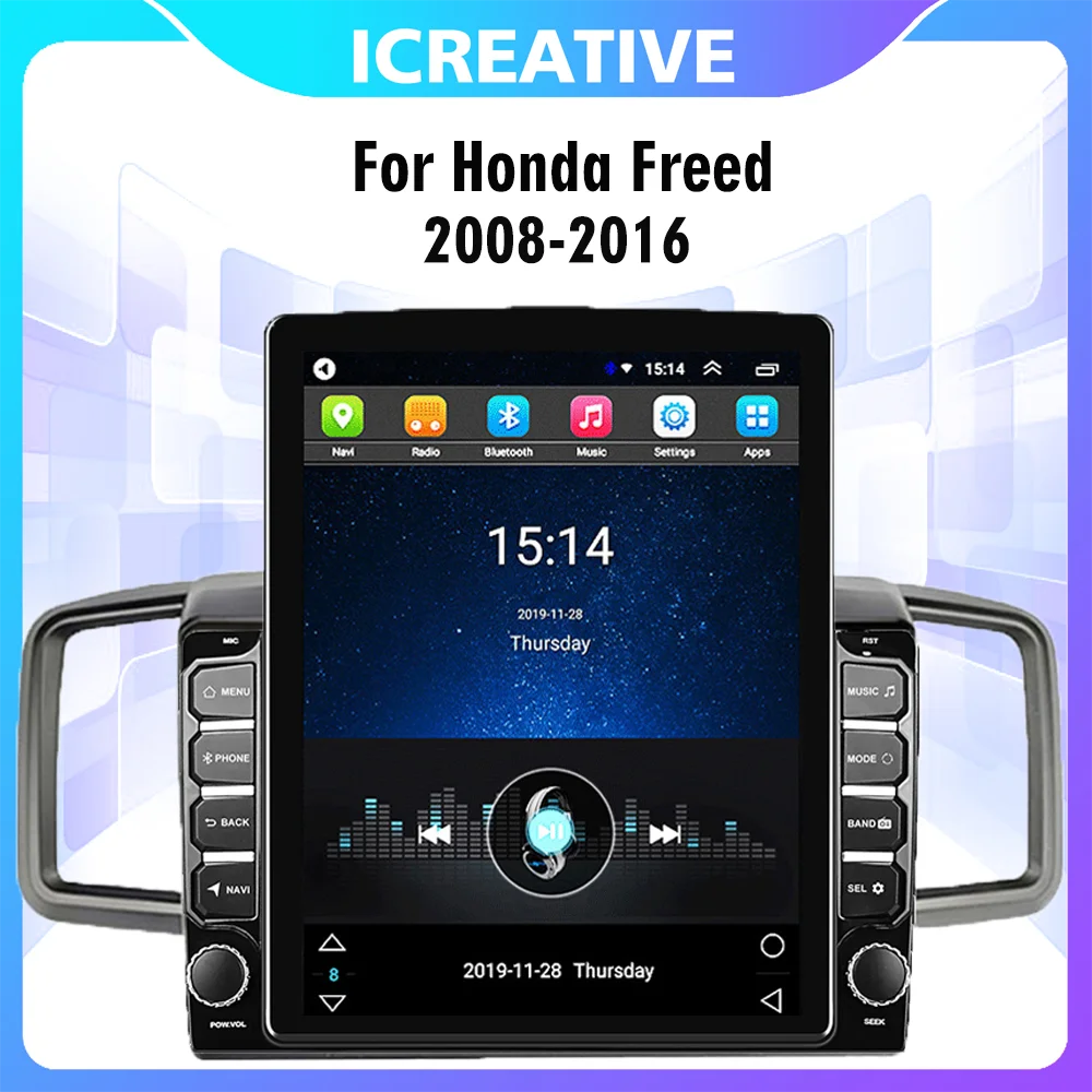 Car Multimedia Player 4G Carplay 2 Din 9.7" Tesla Screen Autoradio For Honda freed 2008-2016 GPS Navigator Android Stereo
Car Multimedia Player 4G Carplay 2 Din 9.7" Tesla Screen Autoradio For Honda freed 2008-2016 GPS Navigator Android Stereo
