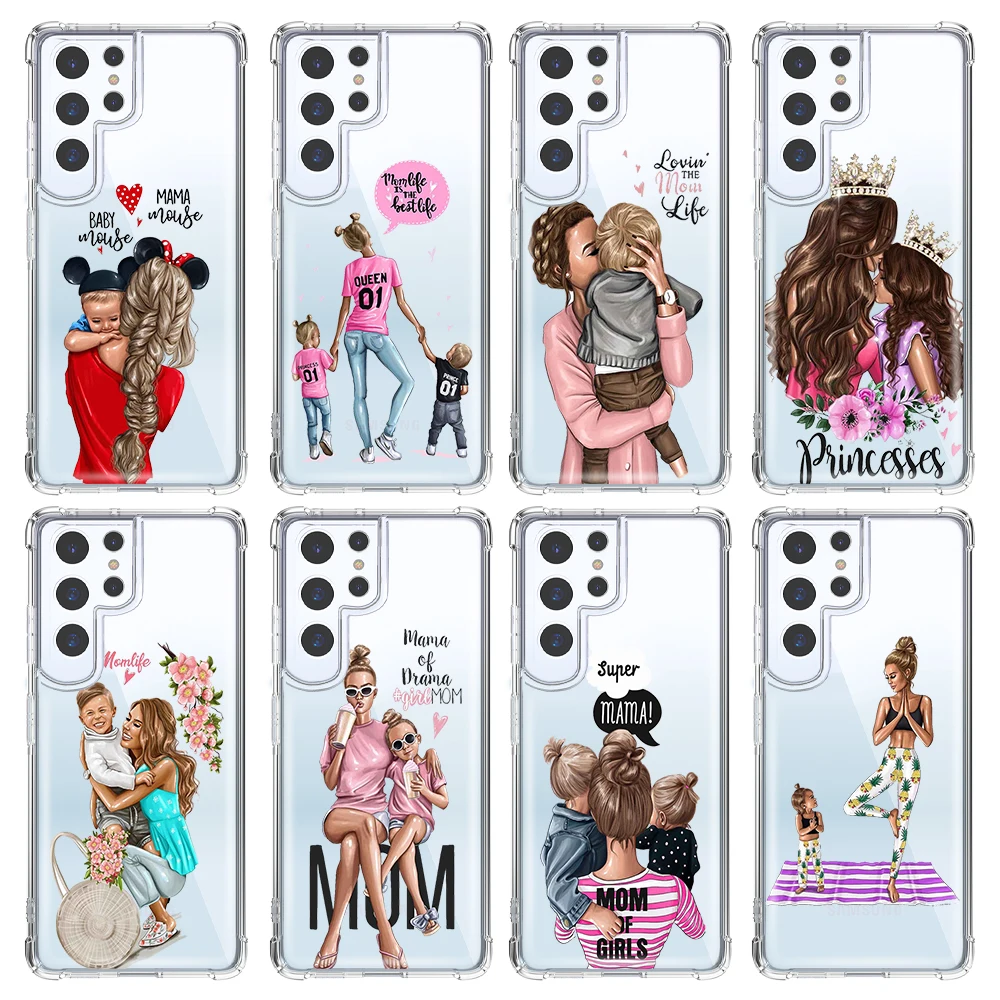 Super Mom Woman Baby Case for Samsung Galaxy S22 S21 S20 FE S10 Lite Note 20 Ultra 10 Plus A53 A52 A52S A33 5G Shockproof Cover
Super Mom Woman Baby Case for Samsung Galaxy S22 S21 S20 FE S10 Lite Note 20 Ultra 10 Plus A53 A52 A52S A33 5G Shockproof Cover