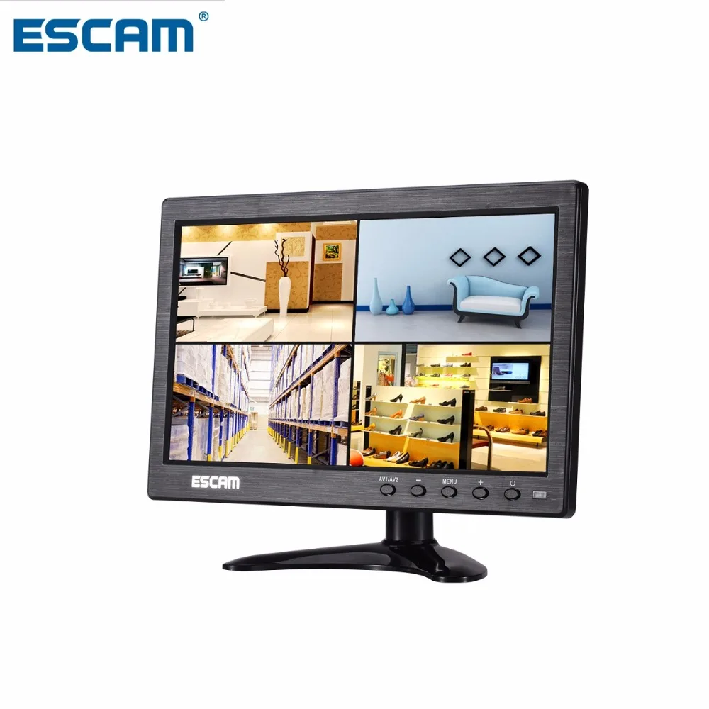 10-дюймовый TFT ЖК-монитор ESCAM T10 1024x600 с VGA HDMI-совместимым AV BNC USB для ПК CCTV-камеры видеонаблюдения
10-дюймовый TFT ЖК-монитор ESCAM T10 1024x600 с VGA HDMI-совместимым AV BNC USB для ПК CCTV-камеры видеонаблюдения