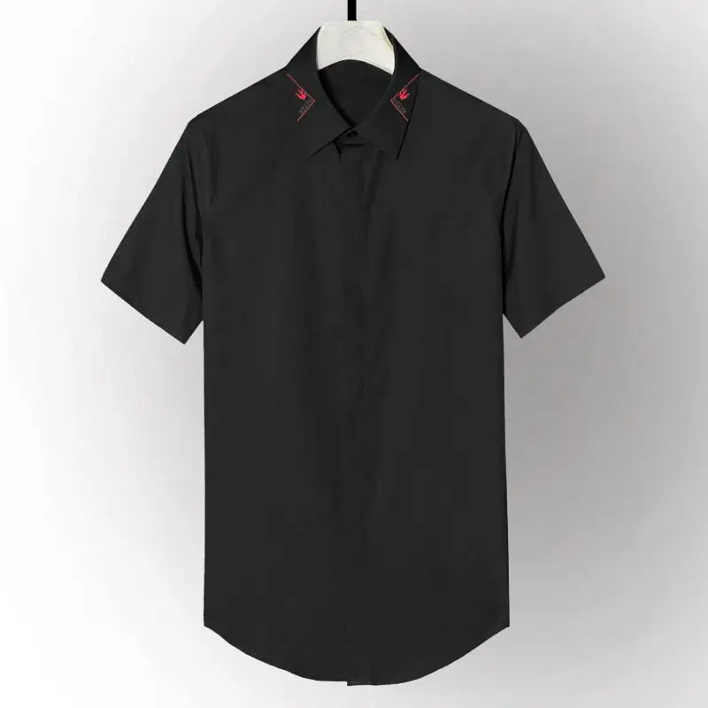 2022 Summer Male Shirts Luxury Short Sleeve Swallow Embroidery Casual Mens Dress Shirts Fashion Slim Fit Party Man Shirts 4XL
2022 Summer Male Shirts Luxury Short Sleeve Swallow Embroidery Casual Mens Dress Shirts Fashion Slim Fit Party Man Shirts 4XL