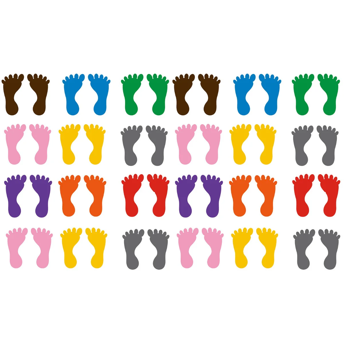 24 Pairs Footprint Stickers Childrens Room Decor Decorative Decals Hopscotch School Baby Floor Sensory Pvc Stair
24 Pairs Footprint Stickers Childrens Room Decor Decorative Decals Hopscotch School Baby Floor Sensory Pvc Stair