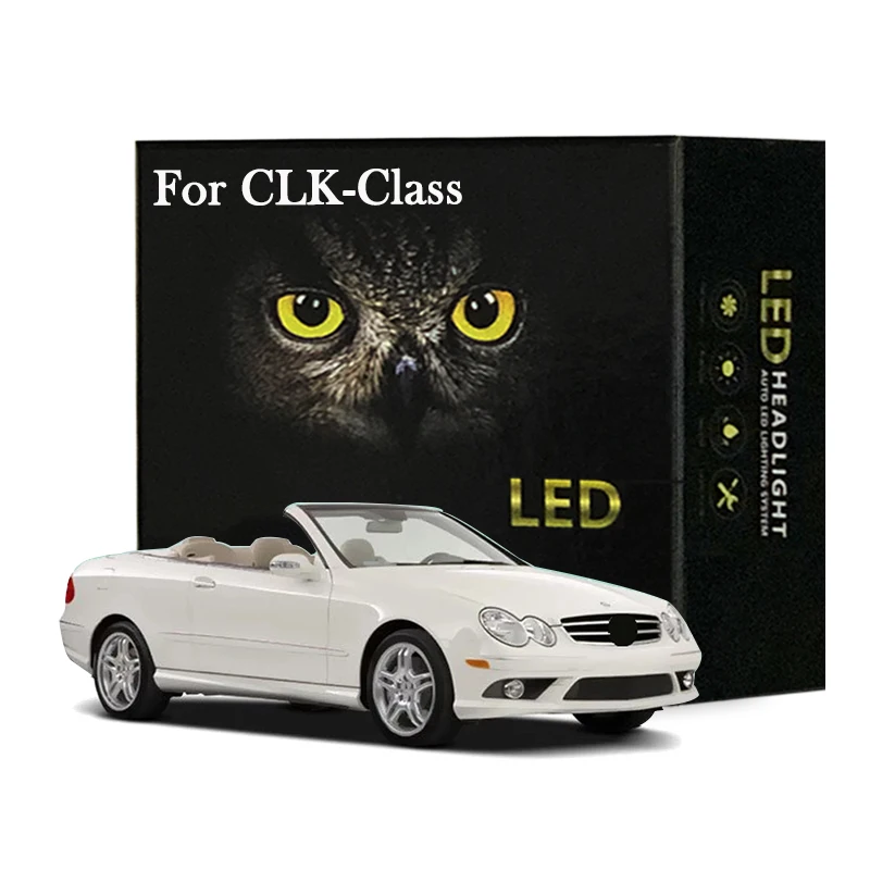 Led Interior Light Kit For Mercedes Benz CLK Class W208 C208 W209 C209 A209 1998-2010 LED Bulbs Canbus
Led Interior Light Kit For Mercedes Benz CLK Class W208 C208 W209 C209 A209 1998-2010 LED Bulbs Canbus