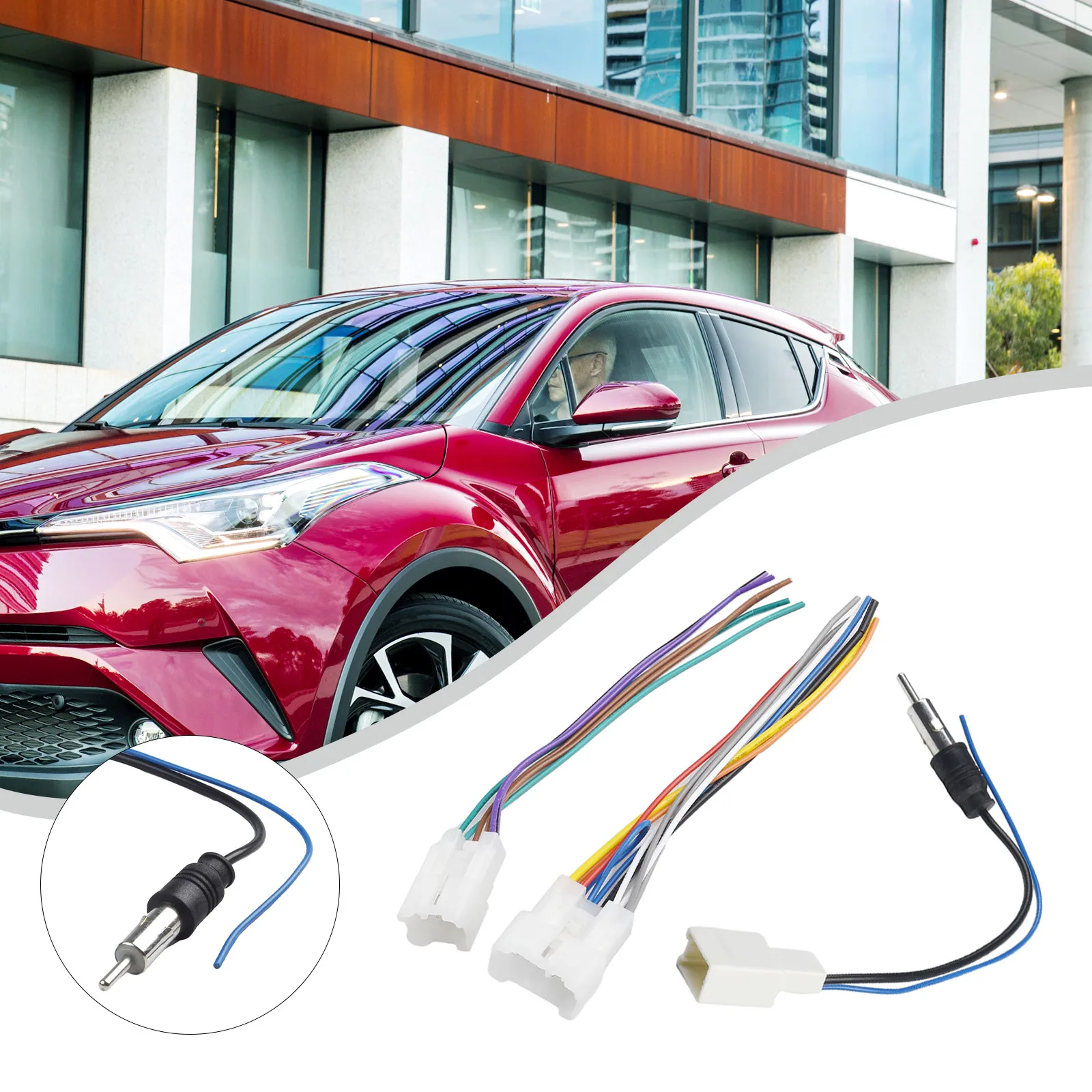 Simplified Setup Process ABS Material Car Audio Interface Wire Harness Cable Antenna Adapter for Toyota Performance Tested
Simplified Setup Process ABS Material Car Audio Interface Wire Harness Cable Antenna Adapter for Toyota Performance Tested