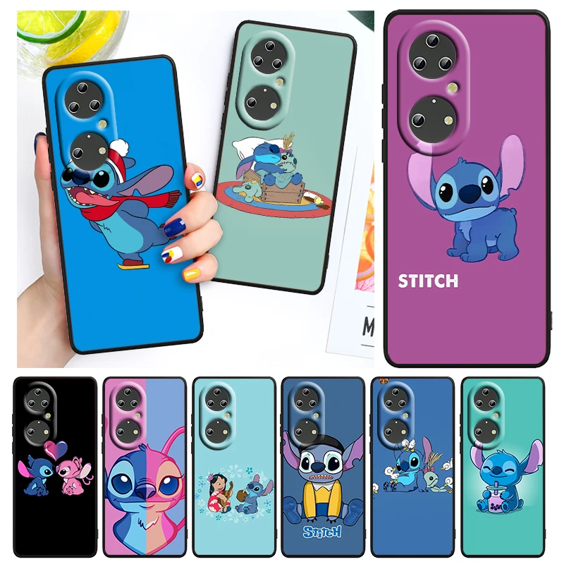 Anime Stitch Cute Art For Huawei P50 P40 P30 P20 Lite 5G Pro Nova 5T Y9S Y9 Prime Y6 2019 Black Soft Cover Phone Case
Anime Stitch Cute Art For Huawei P50 P40 P30 P20 Lite 5G Pro Nova 5T Y9S Y9 Prime Y6 2019 Black Soft Cover Phone Case