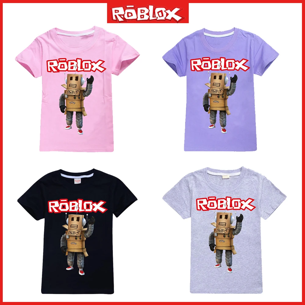 Game Roblox Cartoon Print Boys Girls Casual T Shirt Short Sleeve Summer Cartoon Cotton Half Sleeve Top Birthday Christmas Gift
Game Roblox Cartoon Print Boys Girls Casual T Shirt Short Sleeve Summer Cartoon Cotton Half Sleeve Top Birthday Christmas Gift