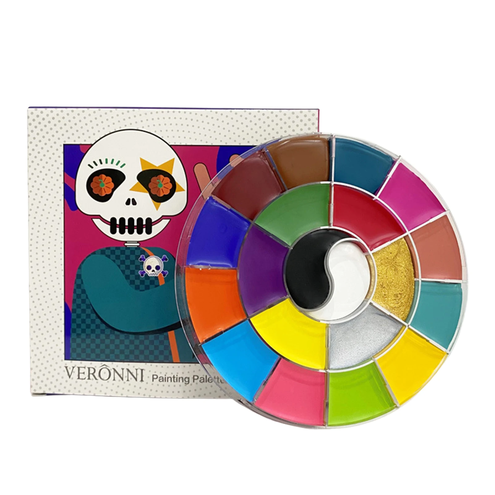 20 Color Face Paint Palette Professional Washable Body Painting Palette For Boys Girls Art Show Halloween Christmas Party Cospla
20 Color Face Paint Palette Professional Washable Body Painting Palette For Boys Girls Art Show Halloween Christmas Party Cospla