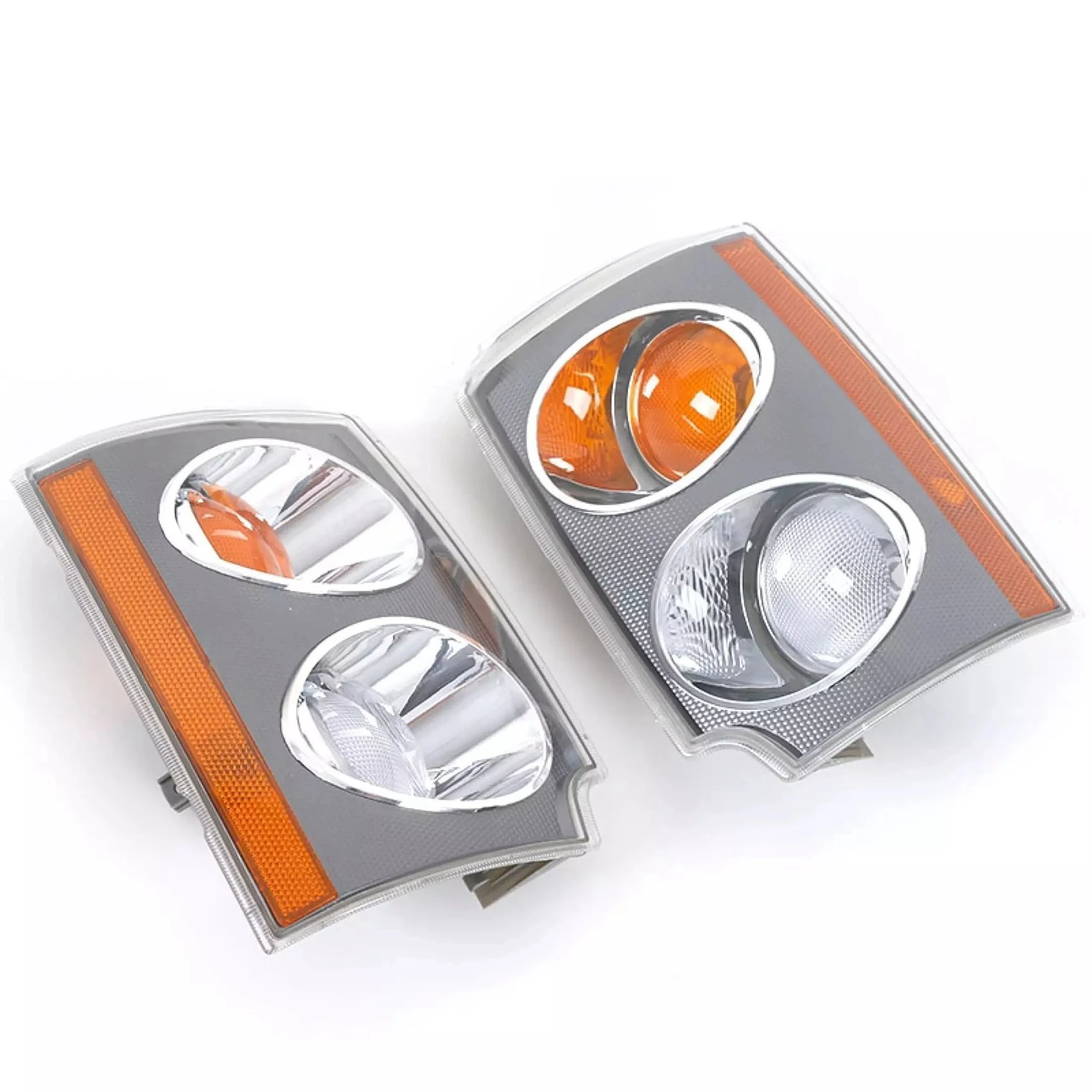 2Pcs for Land Rover Range Rover L322 2003 2004 2005 Car Front Indicator Parking Turn Signal Side Lamp Cover Euro Style
2Pcs for Land Rover Range Rover L322 2003 2004 2005 Car Front Indicator Parking Turn Signal Side Lamp Cover Euro Style