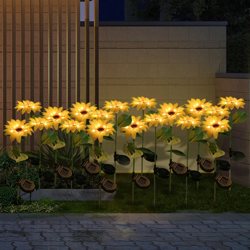 Happy Sunflower Solar Outdoor Lighting Flower Garden Potted Terrace Park Decoration Night Light Waterproof Lanterns Lawn Lamp
Happy Sunflower Solar Outdoor Lighting Flower Garden Potted Terrace Park Decoration Night Light Waterproof Lanterns Lawn Lamp
