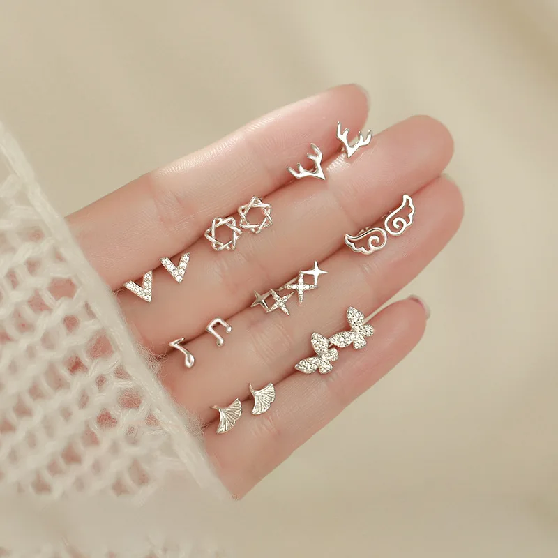 Earrings For Women Minimalist Fashion Niche Design with a Premium Feel Hollow Tiny Star Stud
Earrings For Women Minimalist Fashion Niche Design with a Premium Feel Hollow Tiny Star Stud