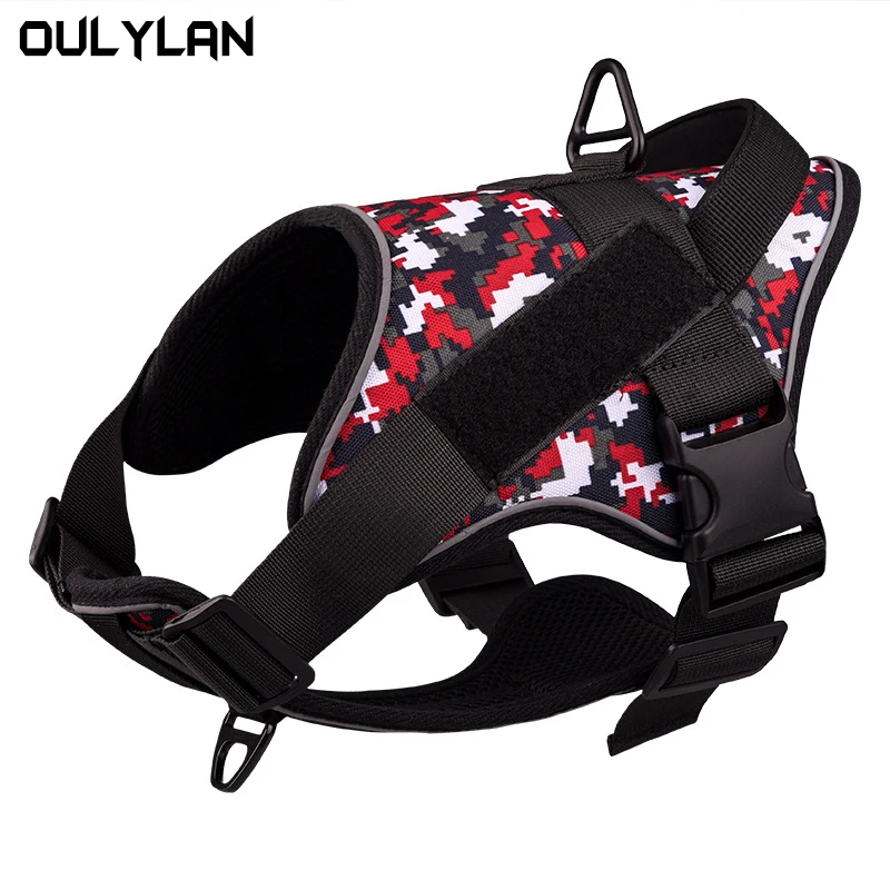 Dog Harness NO PULL Reflective Breathable Adjustable Pet Harness For Dog Vest Outdoor Walking Dog Supplies
Dog Harness NO PULL Reflective Breathable Adjustable Pet Harness For Dog Vest Outdoor Walking Dog Supplies