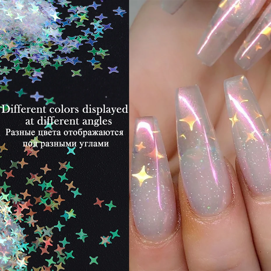 Iridescent Mermaid Nails Glitter Butterfly Star Round Heart Flake Mirror Sequins Gradient Ultra Thin Slice Decor Spangles
Iridescent Mermaid Nails Glitter Butterfly Star Round Heart Flake Mirror Sequins Gradient Ultra Thin Slice Decor Spangles