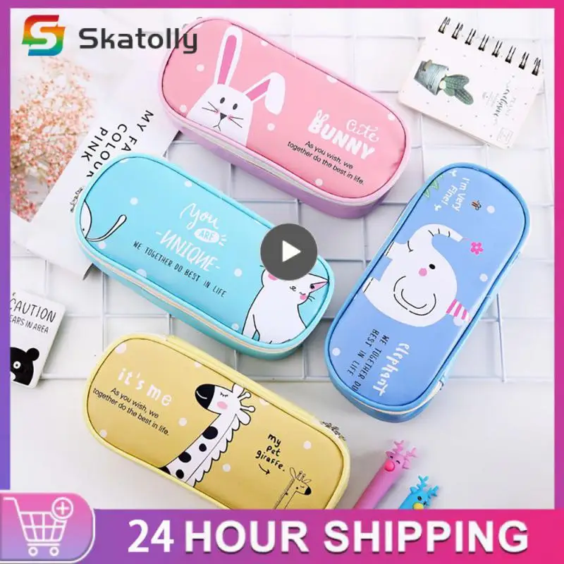 Cartoon Pencil Case Multifunctional Stationery Bag PU Pencil Case Student Storage Pencil Bags Office Supplies Stationery
Cartoon Pencil Case Multifunctional Stationery Bag PU Pencil Case Student Storage Pencil Bags Office Supplies Stationery