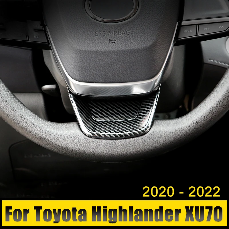 Stainless Car Styling Accessories For Toyota Highlander XU70 2020 2021 2022 Auto Steering Wheel Covers Trim Sequins Stickers
Stainless Car Styling Accessories For Toyota Highlander XU70 2020 2021 2022 Auto Steering Wheel Covers Trim Sequins Stickers