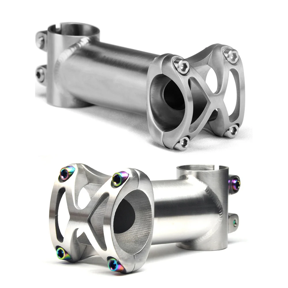 MTB Bike Stem 80-120MM Handlebar Stem Mountain Road Bicycle Titanium Alloy Ultralight Cycling Parts Accessories
MTB Bike Stem 80-120MM Handlebar Stem Mountain Road Bicycle Titanium Alloy Ultralight Cycling Parts Accessories