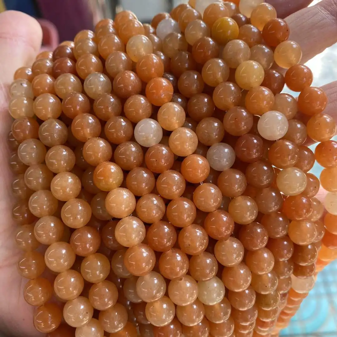 Natural Stone Red Aventurine Beads In Loose Strand 4 6 8 10 MM Pick Size For Jewelry Making
Natural Stone Red Aventurine Beads In Loose Strand 4 6 8 10 MM Pick Size For Jewelry Making