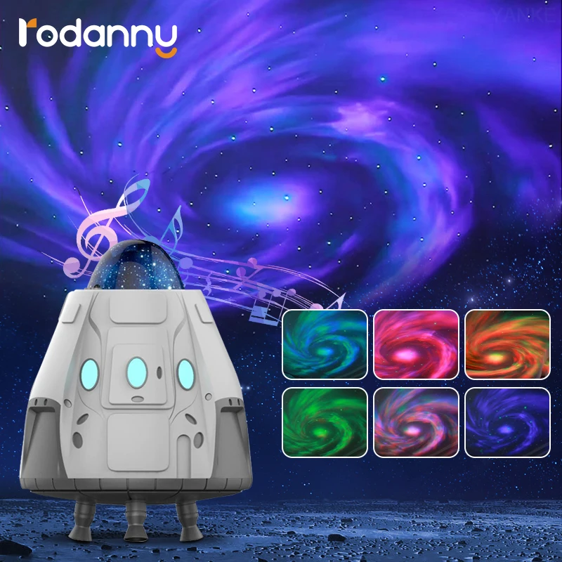 Rodanny Space Capsule Star Projector Galaxy Projector Galaxy Lamp Home Decoration Bedroom Star Night Children's Gift
Rodanny Space Capsule Star Projector Galaxy Projector Galaxy Lamp Home Decoration Bedroom Star Night Children's Gift