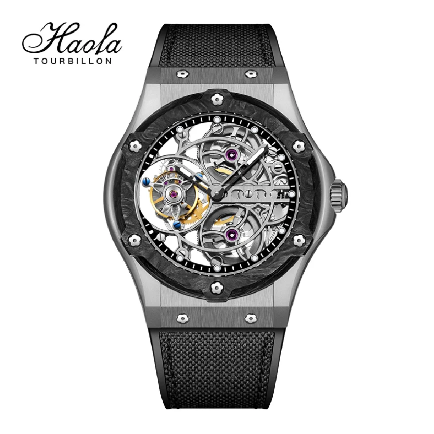 Haofa Skeleton Tourbillon Movement Mechanical Wristwatches Manual Tourbillon Sapphire Watch For Men Luxury zegarek mski 1918
Haofa Skeleton Tourbillon Movement Mechanical Wristwatches Manual Tourbillon Sapphire Watch For Men Luxury zegarek mski 1918