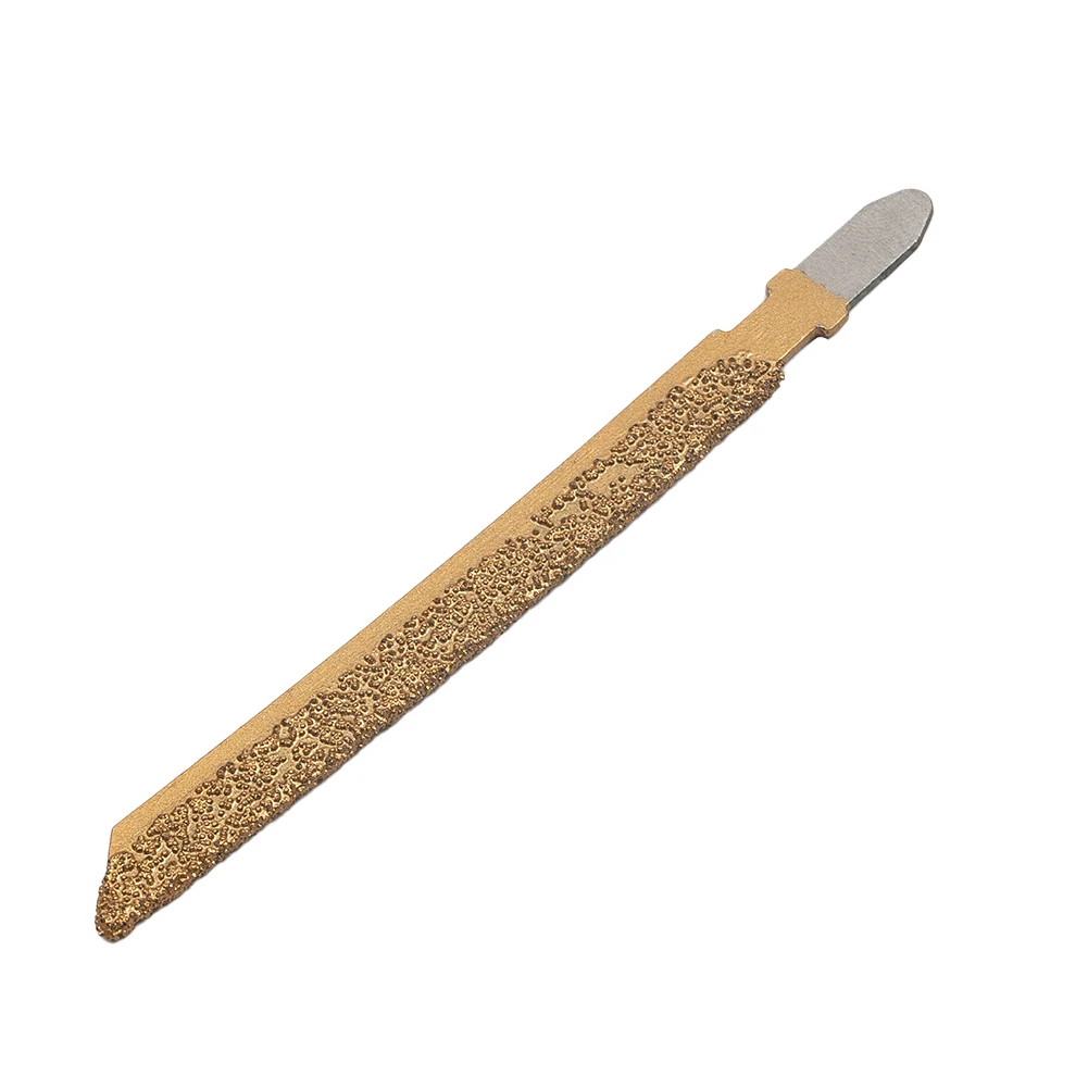 1pc 100mm/3.94inch Jig Saw Blade Brazed 46 Grit Diamond For Cutting Granite Marble Ceramic Tile Quartzite Working Wood Tools
1pc 100mm/3.94inch Jig Saw Blade Brazed 46 Grit Diamond For Cutting Granite Marble Ceramic Tile Quartzite Working Wood Tools