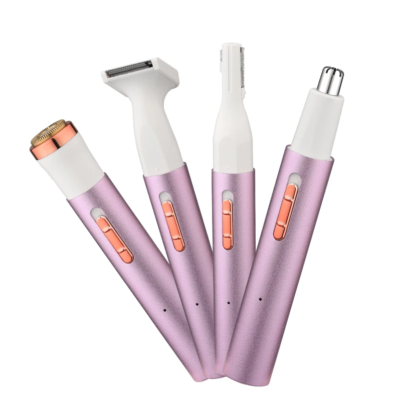 4 in 1 Electric Lady's Hair Remover Face Shaver Multi-function Electric Painless Hair Remover Epilator Portable Women Body Blade
4 in 1 Electric Lady's Hair Remover Face Shaver Multi-function Electric Painless Hair Remover Epilator Portable Women Body Blade