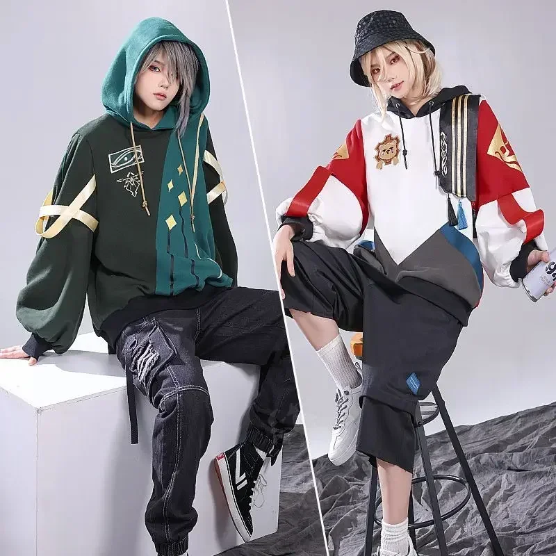 Game Anime Genshin Impact Cosplay Kaveh Alhaitham Spring Autumn Daily Leisure Clothes Polyester Long Sleeve Hoodie Coat Costume
Game Anime Genshin Impact Cosplay Kaveh Alhaitham Spring Autumn Daily Leisure Clothes Polyester Long Sleeve Hoodie Coat Costume