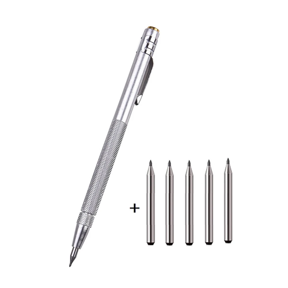 Tungsten Carbide Tip Scriber Pen Diamond Marking Pen With Replacement Carbide Tip Glass Scribe Metal Wood Carving Scribing Tool
Tungsten Carbide Tip Scriber Pen Diamond Marking Pen With Replacement Carbide Tip Glass Scribe Metal Wood Carving Scribing Tool