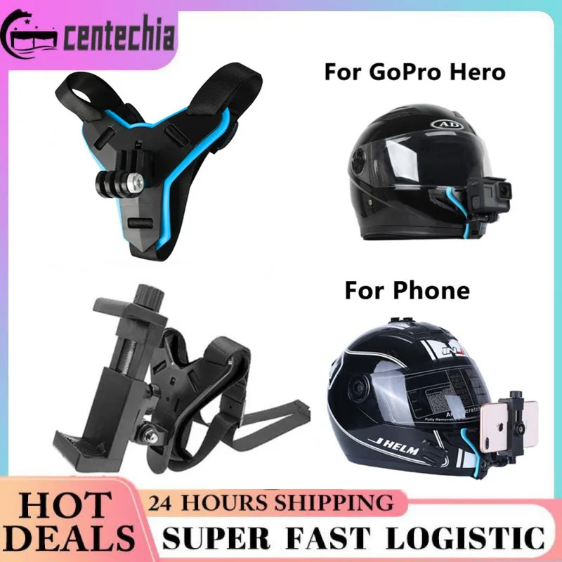 Motorcycle Helmet Phone Stand Mount Holder For GoPro Hero 5/6/7/8/9/10 Action Sports Camera Holder Motorcycle Camera Accessories
Motorcycle Helmet Phone Stand Mount Holder For GoPro Hero 5/6/7/8/9/10 Action Sports Camera Holder Motorcycle Camera Accessories