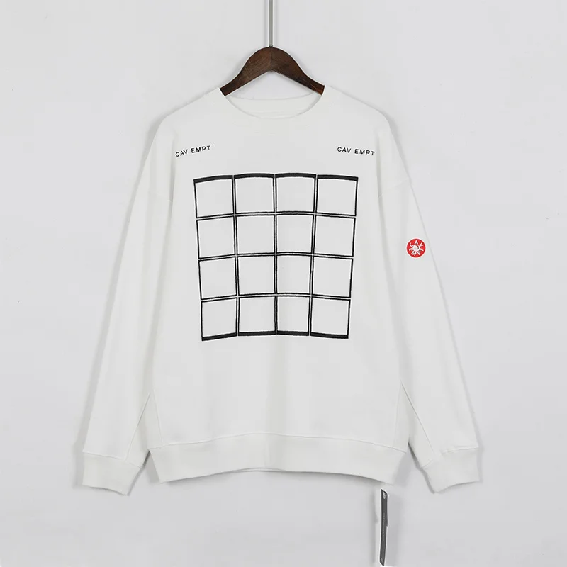 Style Japanese CAVEMPT CE Trend Nine Palaces Graphic Printing Socket Sweater Round neck Long sleeve
Style Japanese CAVEMPT CE Trend Nine Palaces Graphic Printing Socket Sweater Round neck Long sleeve