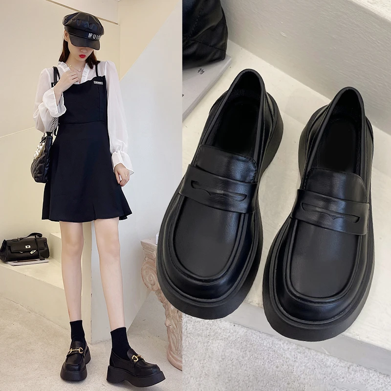 2022 spring/autumn new women's shallow mouth flat shoes Ladies PU leather thick bottom casual increase fashion all-match loafers
2022 spring/autumn new women's shallow mouth flat shoes Ladies PU leather thick bottom casual increase fashion all-match loafers