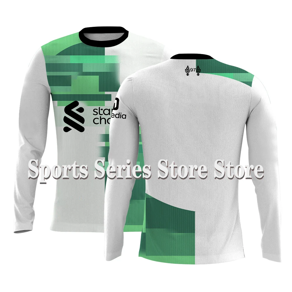 New T-shirts For Men's Fashion Street Sports Top 2023/24 Home and Away Large Long Sleeve Quick Drying Breathable O-Neck Clothing
New T-shirts For Men's Fashion Street Sports Top 2023/24 Home and Away Large Long Sleeve Quick Drying Breathable O-Neck Clothing