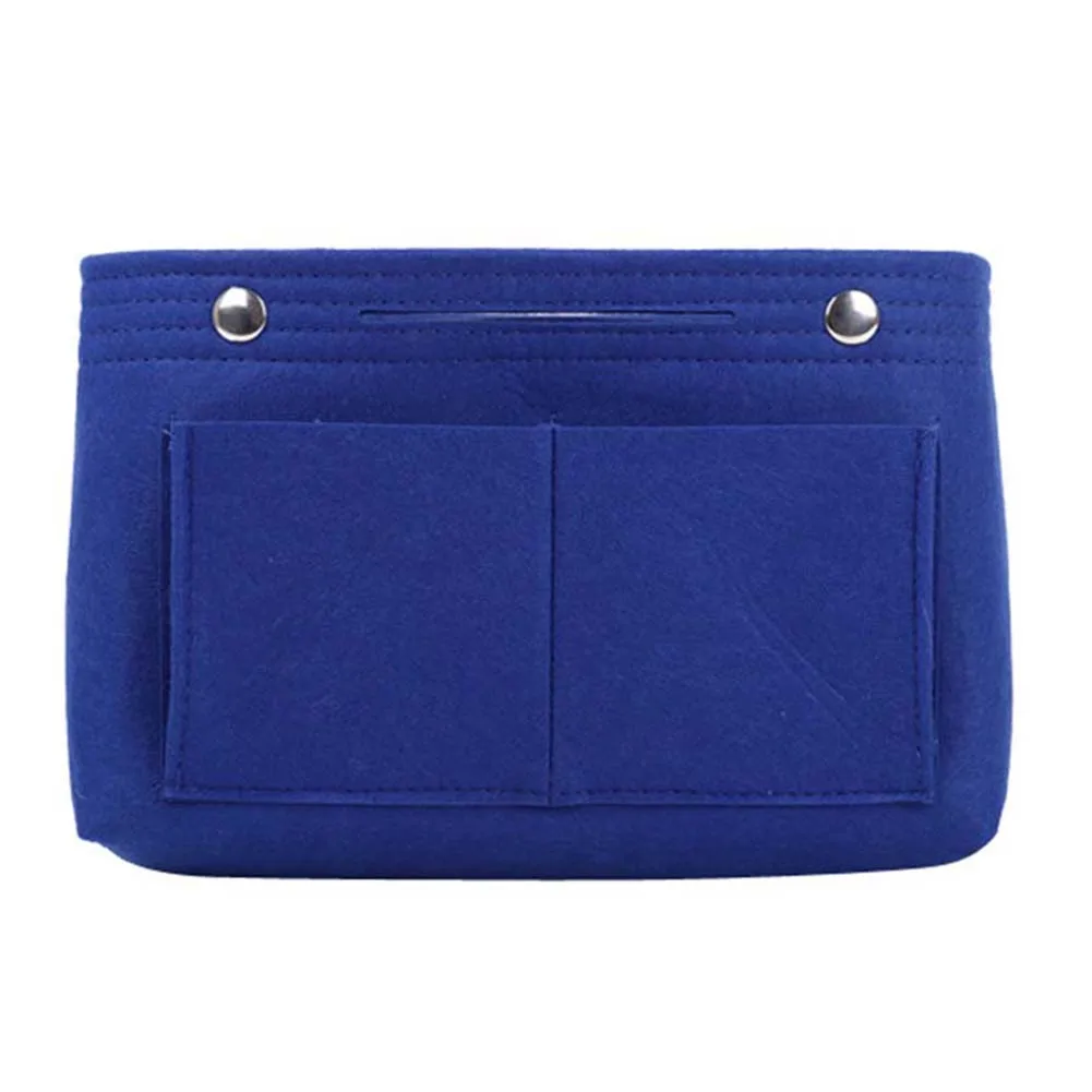 Durable Felt Cosmetic Bag Multifunctional Storage Snap Button Closure Large Capacity for Home and Travel cosmetics
Durable Felt Cosmetic Bag Multifunctional Storage Snap Button Closure Large Capacity for Home and Travel cosmetics