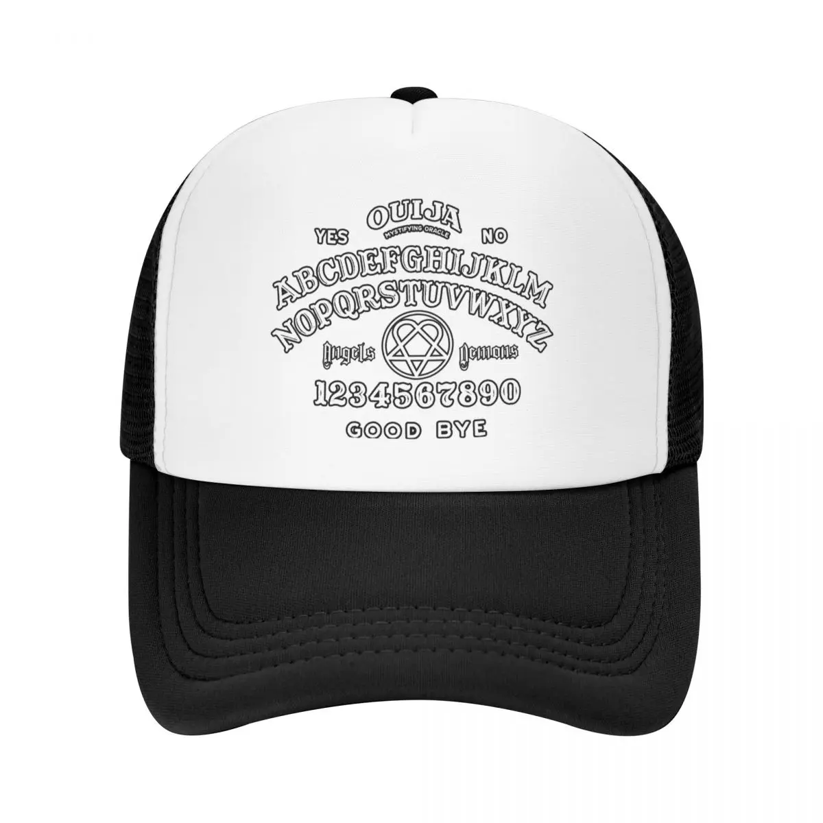 Custom Ouija Board Baseball Cap Women Men Breathable Halloween Witch Occult Witchcraft Trucker Hat Streetwear Snapback Caps
Custom Ouija Board Baseball Cap Women Men Breathable Halloween Witch Occult Witchcraft Trucker Hat Streetwear Snapback Caps