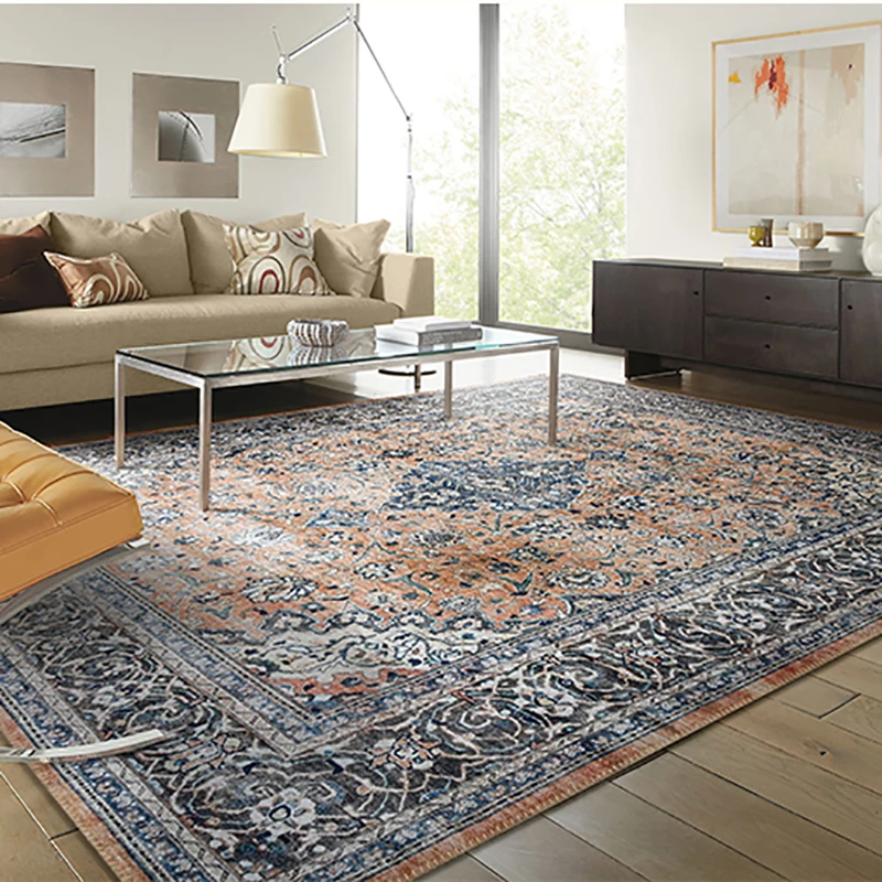 Антискользящий ретро-ковер в американском стиле для спальни, кухни, ванной, мягкий декоративный ковер для прихожей
Антискользящий ретро-ковер в американском стиле для спальни, кухни, ванной, мягкий декоративный ковер для прихожей