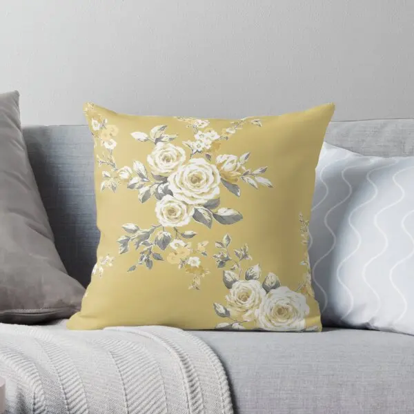 Mustard Yellow Floral Pillow Printing Throw Pillow Cover Bedroom Waist Office Comfort Fashion Sofa Pillows not include
Mustard Yellow Floral Pillow Printing Throw Pillow Cover Bedroom Waist Office Comfort Fashion Sofa Pillows not include