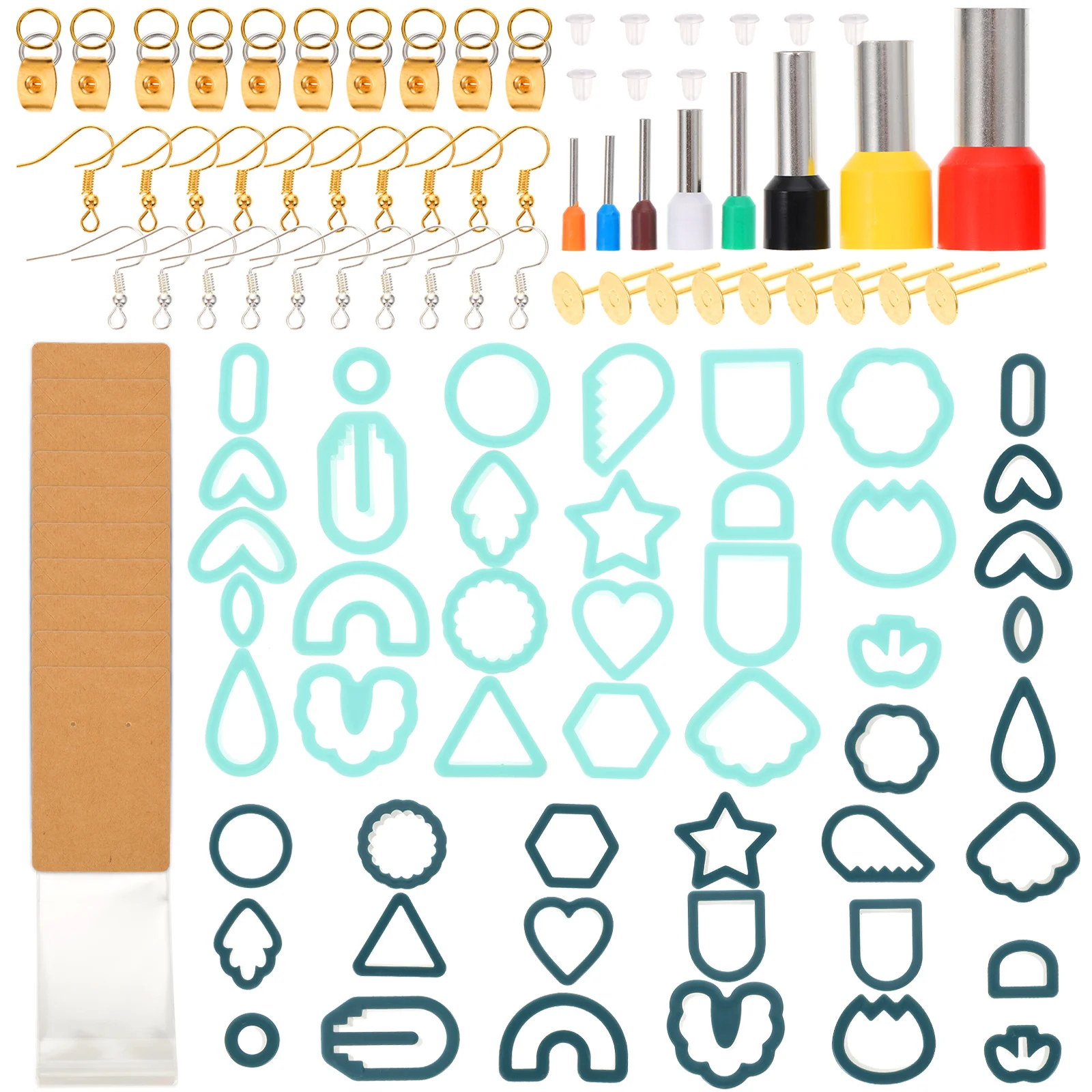 Clay Earring Polymer Making Jewelry Molds Circle Shape Diy Flower Cookie Biscuit Tools Shapes Valentines Findings Kit Supplies
Clay Earring Polymer Making Jewelry Molds Circle Shape Diy Flower Cookie Biscuit Tools Shapes Valentines Findings Kit Supplies