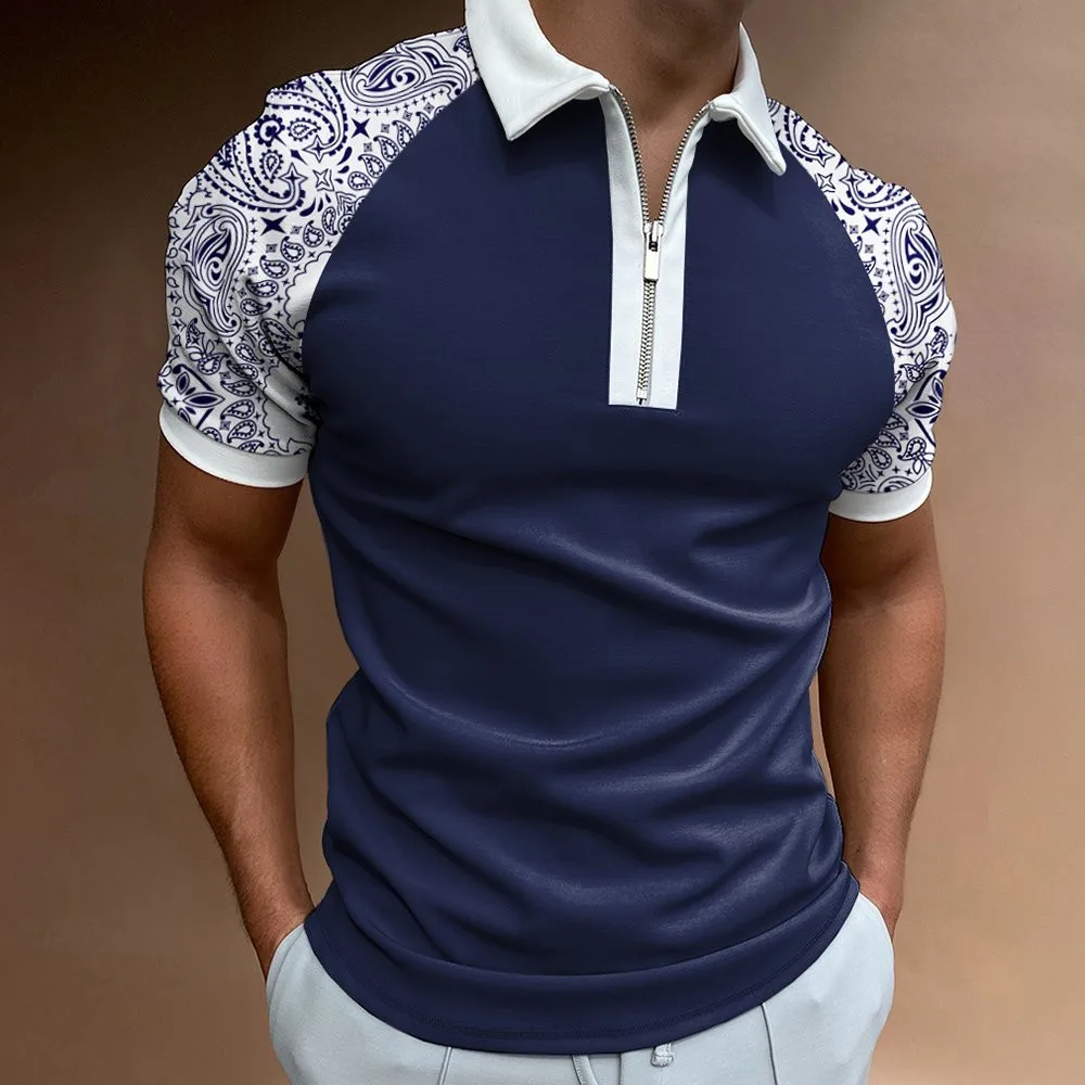 Men's Slim Fit Printed Polo Shirts Men's Luxury Brand High Quality Polo Shirts 2022 Men's Summer Short Sleeve Shirt Tops 
Men's Slim Fit Printed Polo Shirts Men's Luxury Brand High Quality Polo Shirts 2022 Men's Summer Short Sleeve Shirt Tops