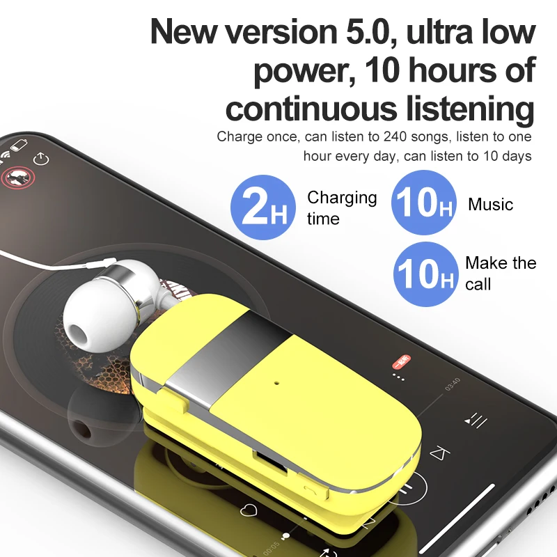 2022 K53 Mini Wireless Bluetooth Headset Call Remind Vibration Sports Clip Headphones Driver Auriculares Earphone PK F910 F920
2022 K53 Mini Wireless Bluetooth Headset Call Remind Vibration Sports Clip Headphones Driver Auriculares Earphone PK F910 F920