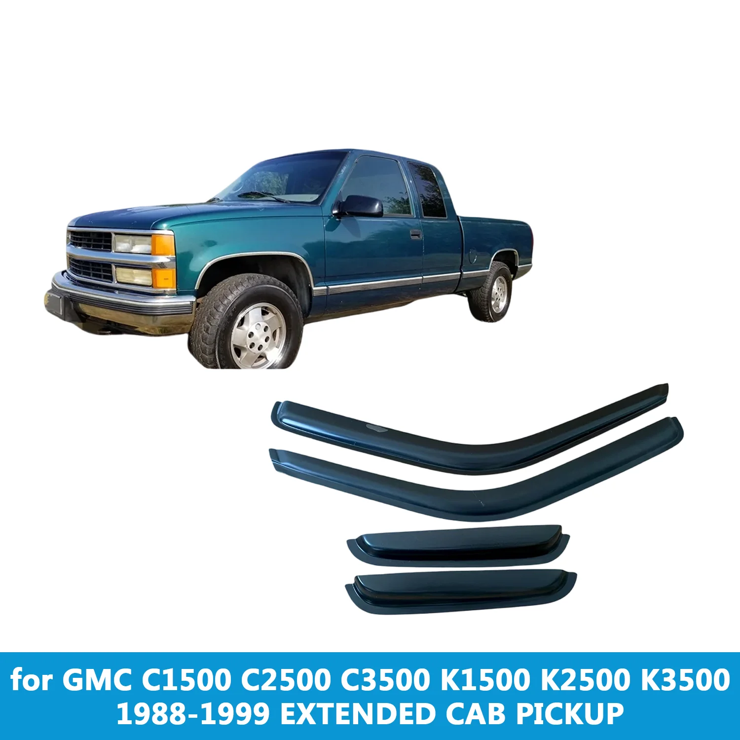 Оконный козырек для GMC C1500 C2500 C3500 K1500 K2500 K3500 1988-1999 EXTENDED CAB PICKUP Ветровые дефлекторы Дождевики Дверной козырек
Оконный козырек для GMC C1500 C2500 C3500 K1500 K2500 K3500 1988-1999 EXTENDED CAB PICKUP Ветровые дефлекторы Дождевики Дверной козырек