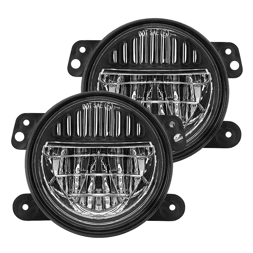 4-дюймовые Светодиодные Противотуманные Фары Для Jeep Wrangler JK JKU 2007-2018 TJ CJ LJ - 12В, Высокая Мощность, Чип Philips
4-дюймовые Светодиодные Противотуманные Фары Для Jeep Wrangler JK JKU 2007-2018 TJ CJ LJ - 12В, Высокая Мощность, Чип Philips