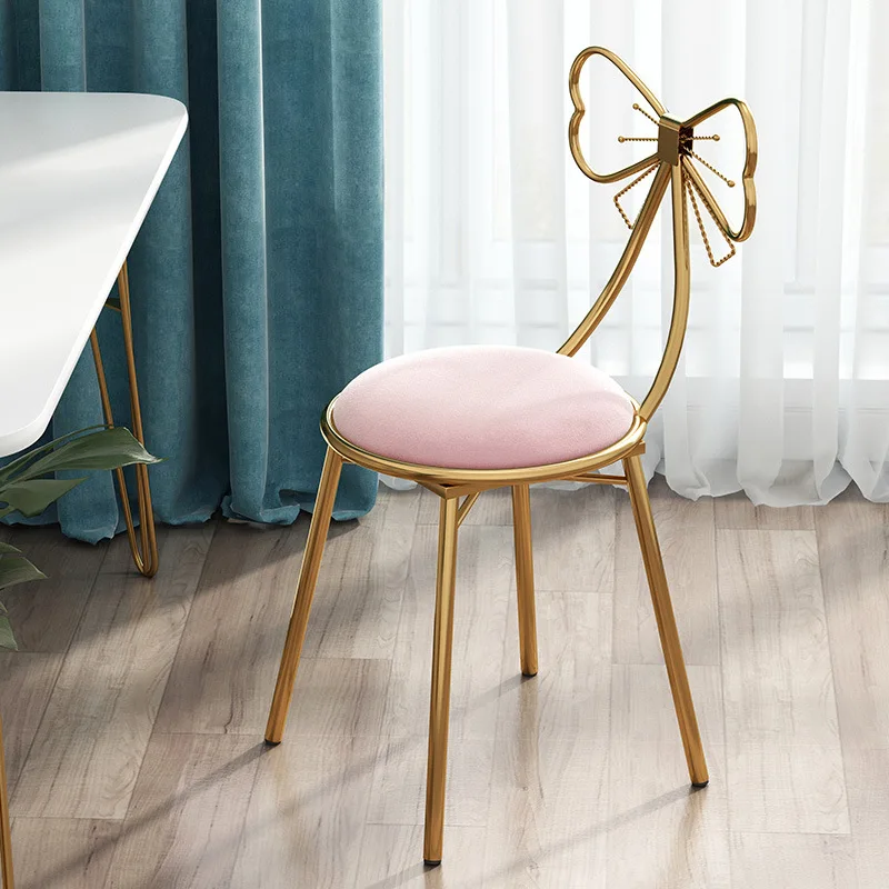 Nordic Iron Makeup Stool Manicure Chair Household Butterfly Chair Modern Simple Backrest Three-section Net Red Butterfly Chair
Nordic Iron Makeup Stool Manicure Chair Household Butterfly Chair Modern Simple Backrest Three-section Net Red Butterfly Chair